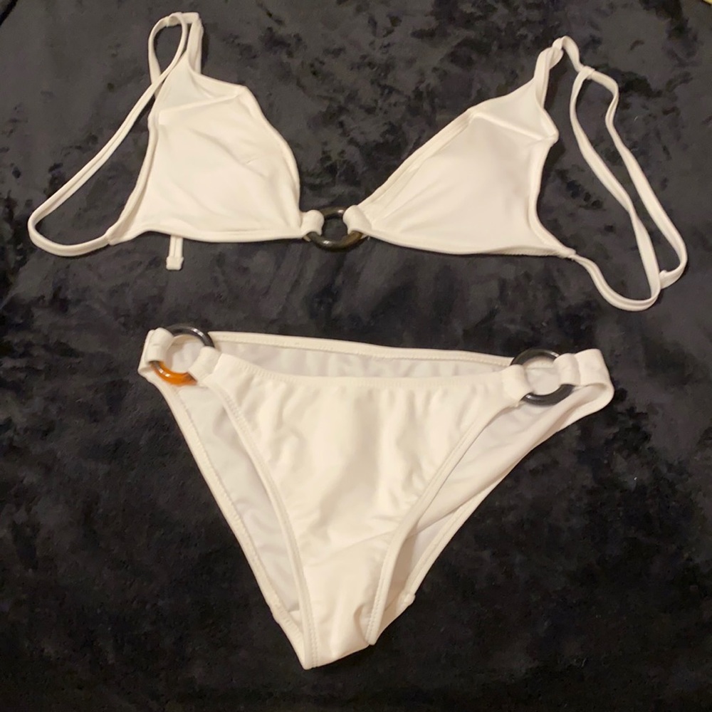 White bikini